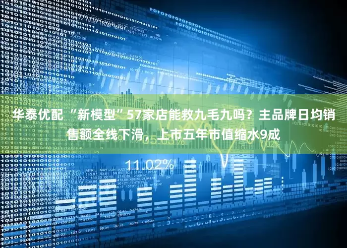 华泰优配 “新模型”57家店能救九毛九吗？主品牌日均销售额全线下滑，上市五年市值缩水9成